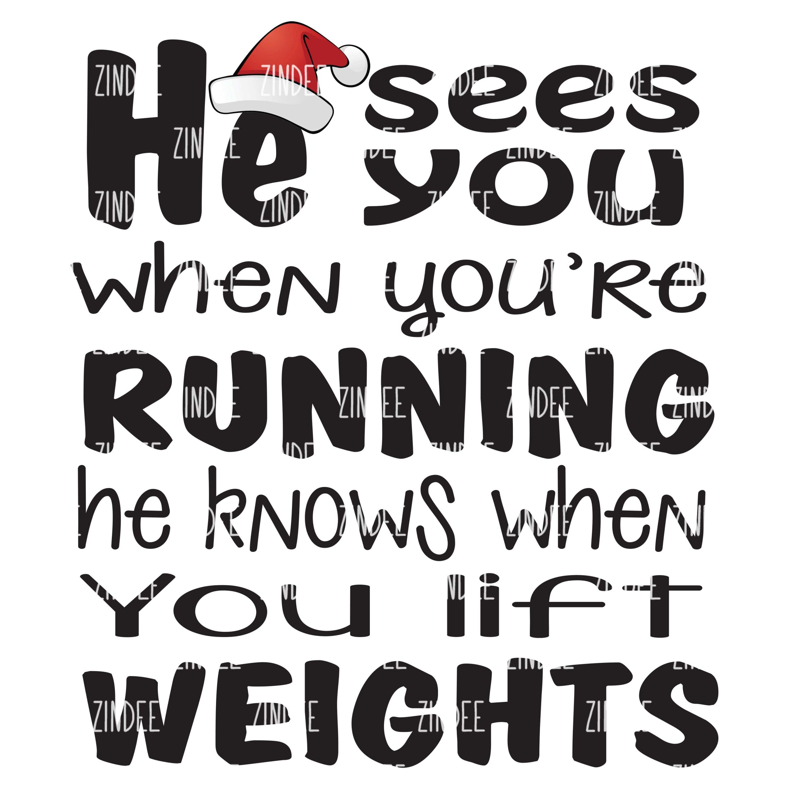 He Sees You When You're Running (download)