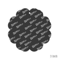 Alternative view of Heart Flower – Acrylic Keychain Blank (3") | Optional Sticker or UV DTF
