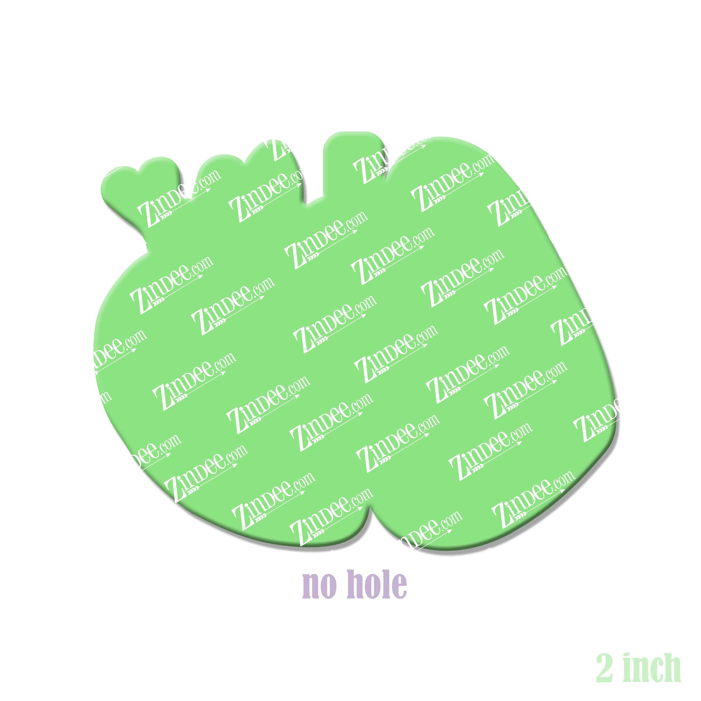 Alternative view of Heart Lungs Acrylic Blank- Sticker- UV DTF (2 inch) NO HOLE