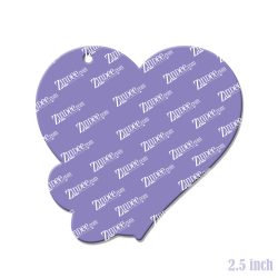 Alternative view of Heart Paw Acrylic Blank- Sticker- UV DTF (2.5 inch)