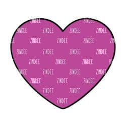 Heart Acrylic Blank- Sticker- UV DTF (1.5 inch)