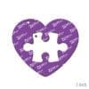 Heart with Puzzle Cut Out (2 piece) 3 inch