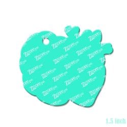 Alternative view of Heart Brain Acrylic Blank- Sticker- UV DTF (1.5 inch)