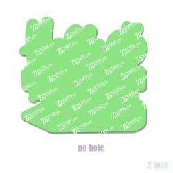 Alternative view of Hello Grade – Acrylic Badge Reel Blank (2") No Hole | Optional Sticker or UV DTF