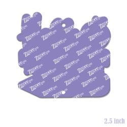 Alternative view of Hello Grade Acrylic Blank- Sticker- UV DTF (2.5 inch) 2 HOLES