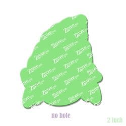 Alternative view of Hermit Crab – Acrylic Badge Reel Blank (2") No Hole | Optional Sticker or UV DTF