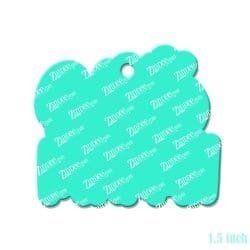 Alternative view of Hi Pumpkin Acrylic Blank- Sticker- UV DTF (1.5 inch)