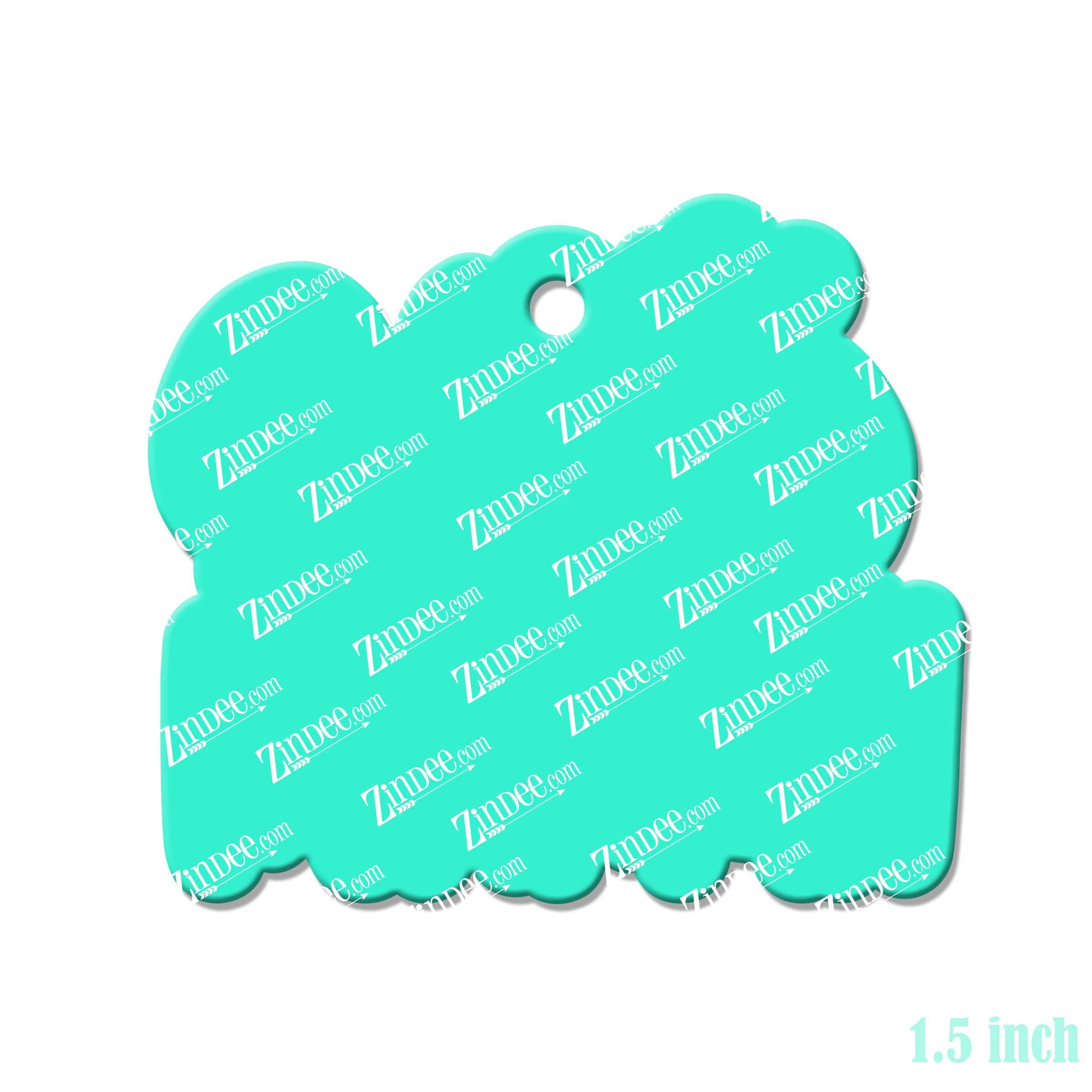 Hi Pumpkin Acrylic Blank- Sticker- UV DTF (1.5 inch) - Image 2
