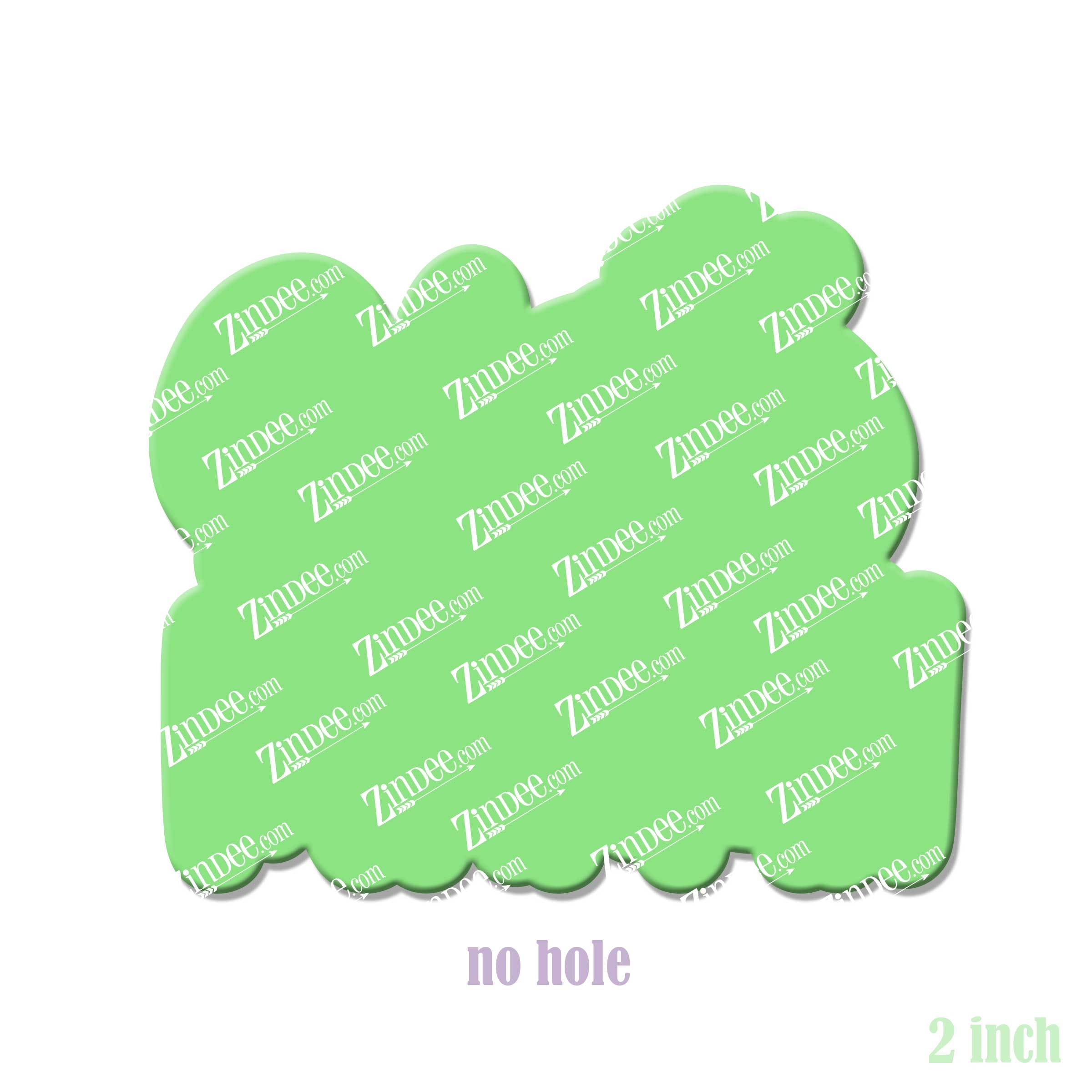 Alternative view of Hi Pumpkin Acrylic Blank- Sticker- UV DTF (2 inch) NO HOLE