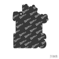 Alternative view of High Functioning Hot Mess Acrylic Blank- Sticker- UV DTF (3 inch)