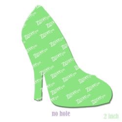 Alternative view of High Heel – Acrylic Badge Reel Blank (2") No Hole | Optional Sticker or UV DTF