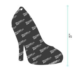 Alternative view of High Heel – Acrylic Keychain Blank (3") | Optional Sticker or UV DTF