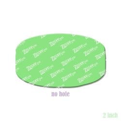 Alternative view of Hockey Puck – Acrylic Badge Reel Blank (2") No Hole | Optional Sticker or UV DTF