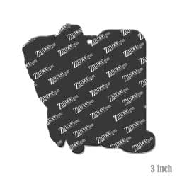 Alternative view of Hockey Tag Acrylic Blank- Sticker- UV DTF (3 inch)