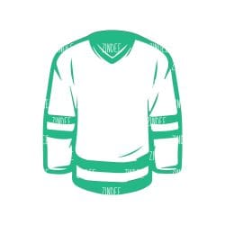 Hockey Jersey – Acrylic Keychain Blank (3") | Optional Sticker or UV DTF