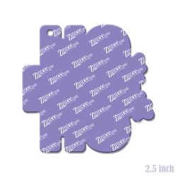 Alternative view of HoHo Acrylic Blank- Sticker- UV DTF (2.5 inch)