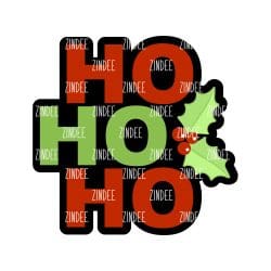 Hoho Acrylic Blank- Sticker- UV DTF (1.5 inch)