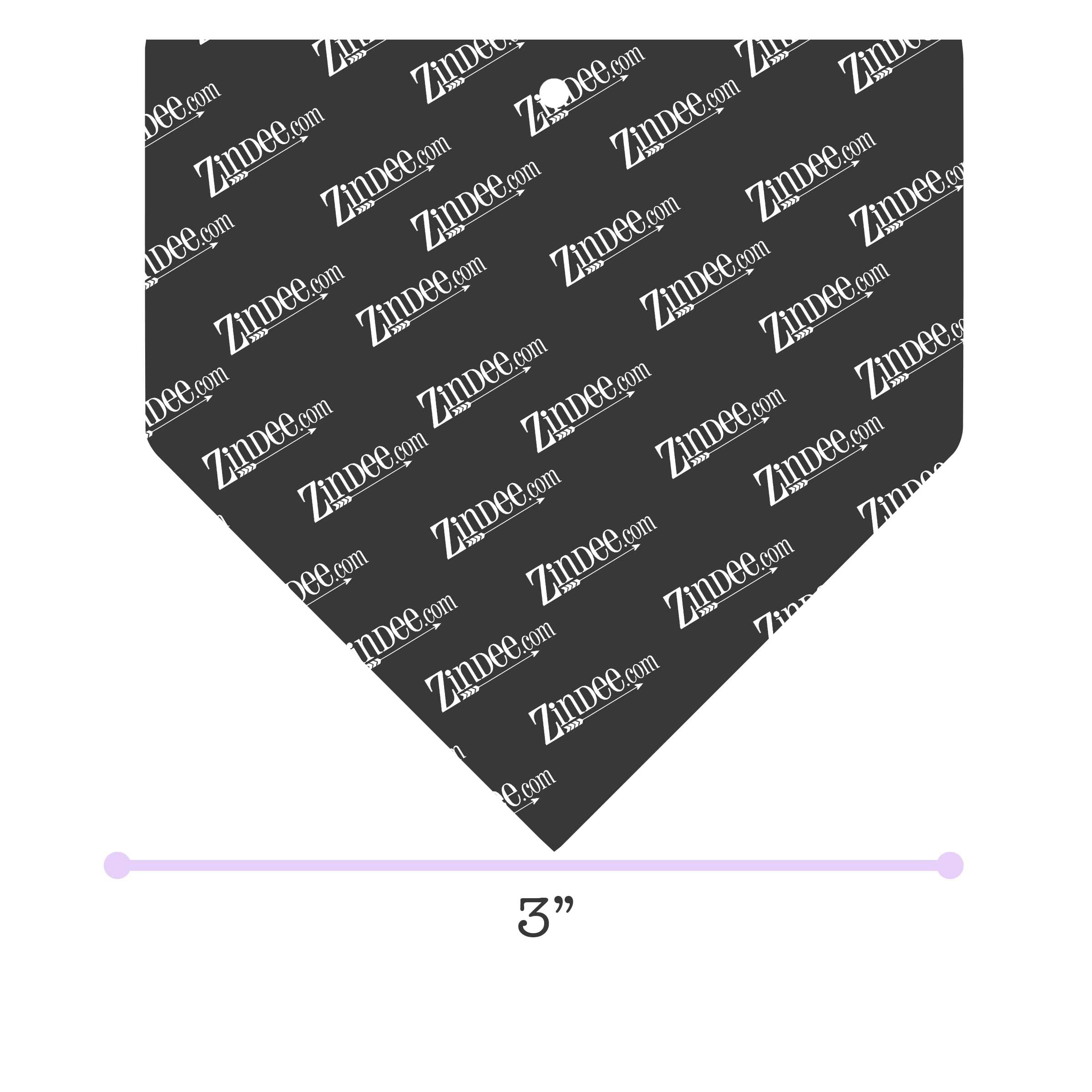 Home Plate acrylic blank (3 inch)