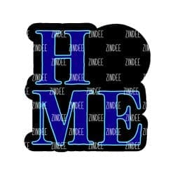 Alternative view of Home Sign Square (White Acrylic)