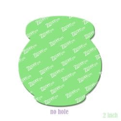 Alternative view of Honey Pot – Acrylic Badge Reel Blank (2") No Hole | Optional Sticker or UV DTF