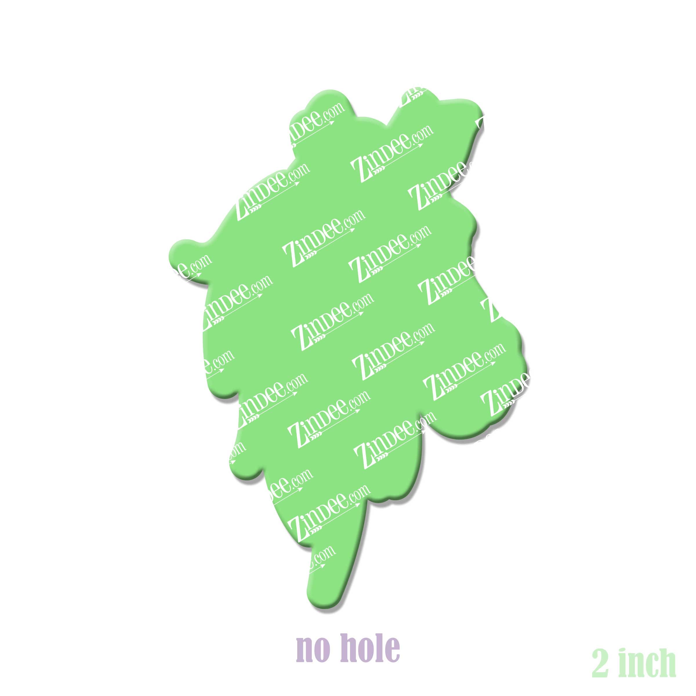 Horse with Bandana acrylic blank (2 inch) NO HOLE