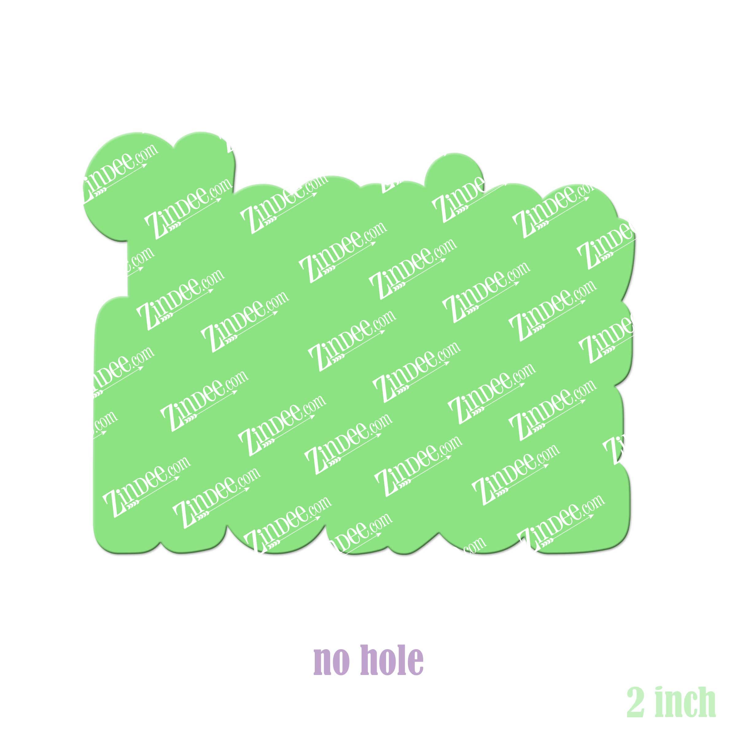 Alternative view of Hospice Nurse Acrylic Blank- Sticker- UV DTF (2 inch) NO HOLE