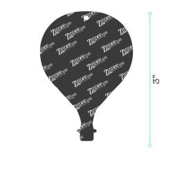 Hot Air Balloon acrylic blank (3 inch)