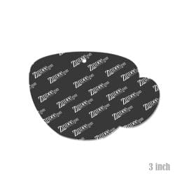 Alternative view of Hot Cocoa – Acrylic Keychain Blank (3") | Optional Sticker or UV DTF