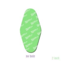 Alternative view of Hotel Key Fob – Acrylic Badge Reel Blank (2") No Hole | Optional Sticker or UV DTF