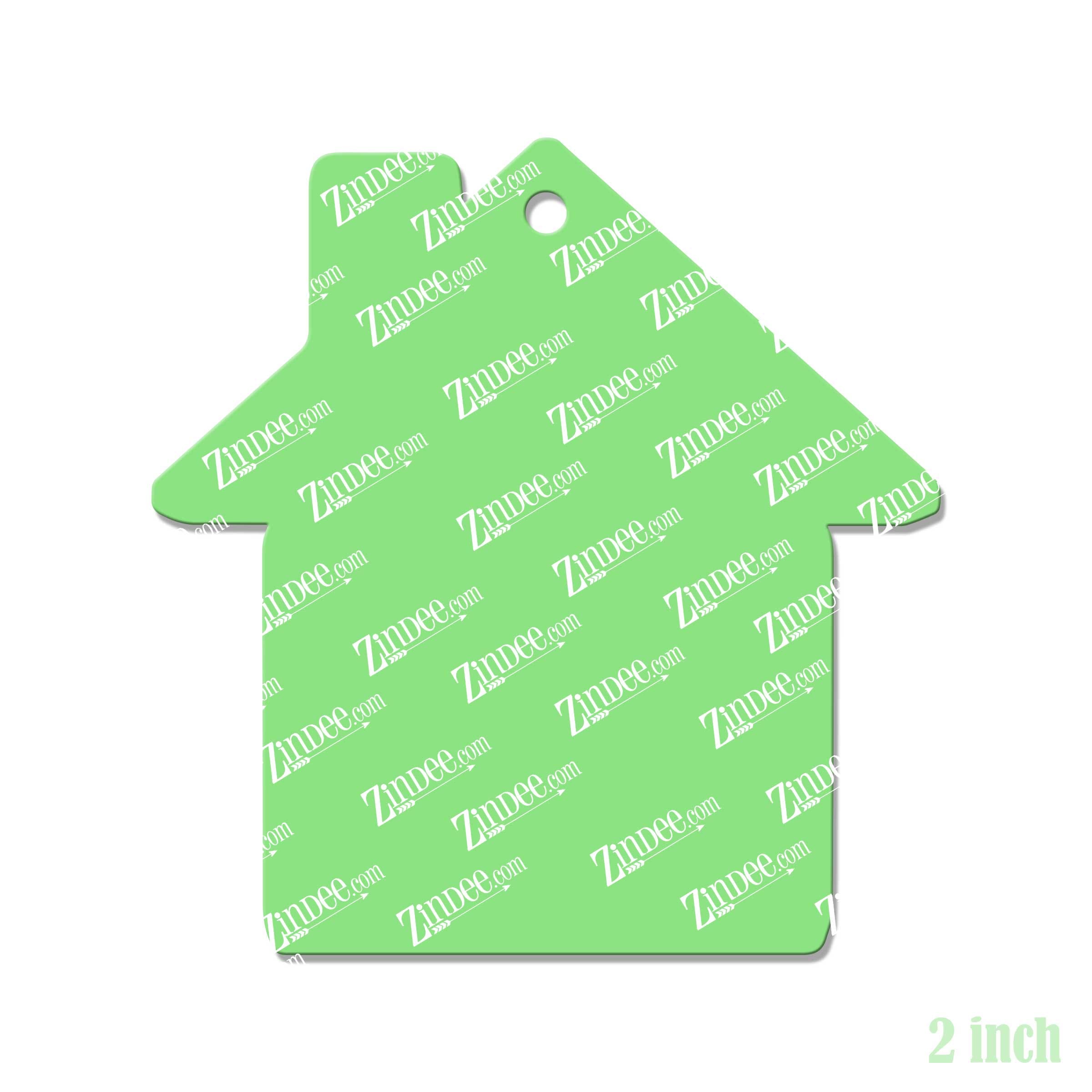 Alternative view of House Acrylic Blank- Sticker- UV DTF (2 inch)