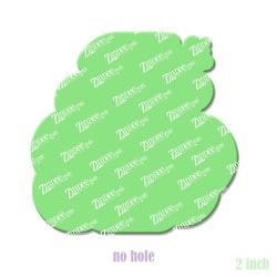 Alternative view of Housekeeping – Acrylic Badge Reel Blank (2") No Hole | Optional Sticker or UV DTF