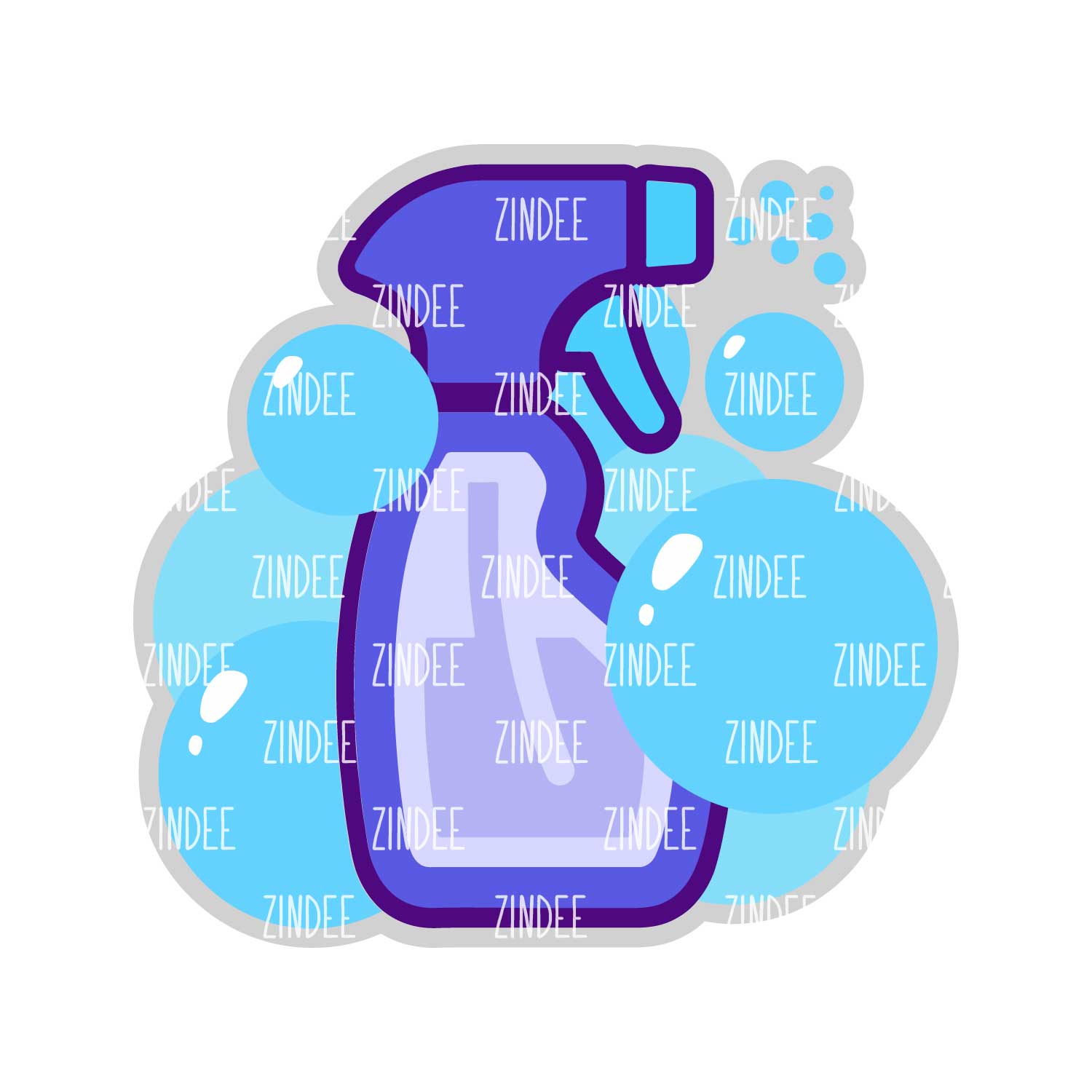 Housekeeping Acrylic Blank- Sticker- UV DTF (2 inch) NO HOLE