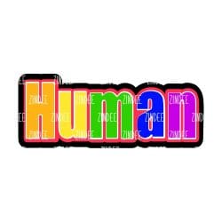 Alternative view of Human acrylic blank (2 inch) NO HOLE