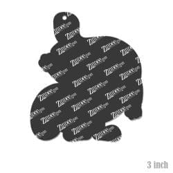 Hungry Stomach acrylic blank (3 inch) (5 piece minimum)