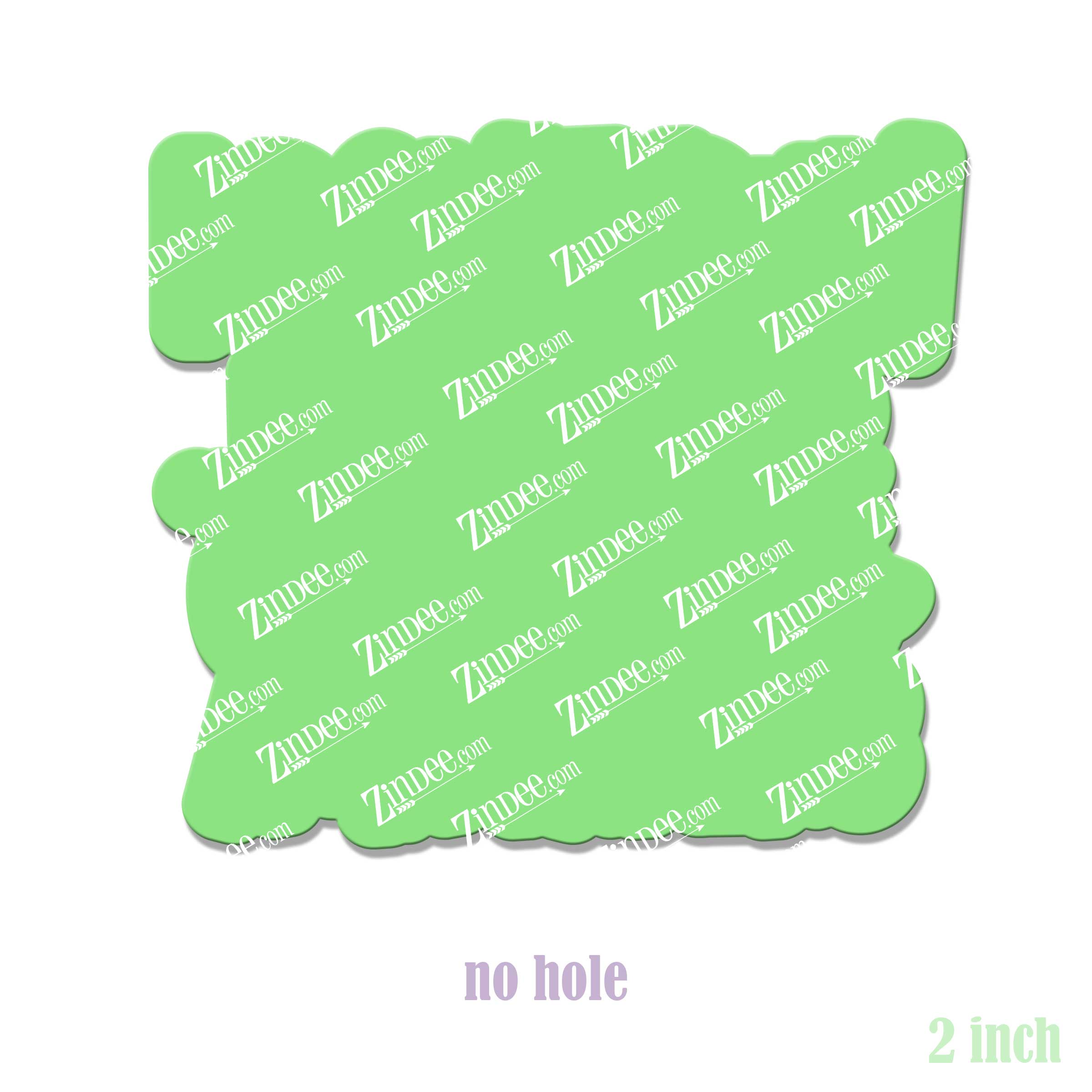 Alternative view of I Don't Run Acrylic Blank- Sticker- UV DTF (2 inch) NO HOLE