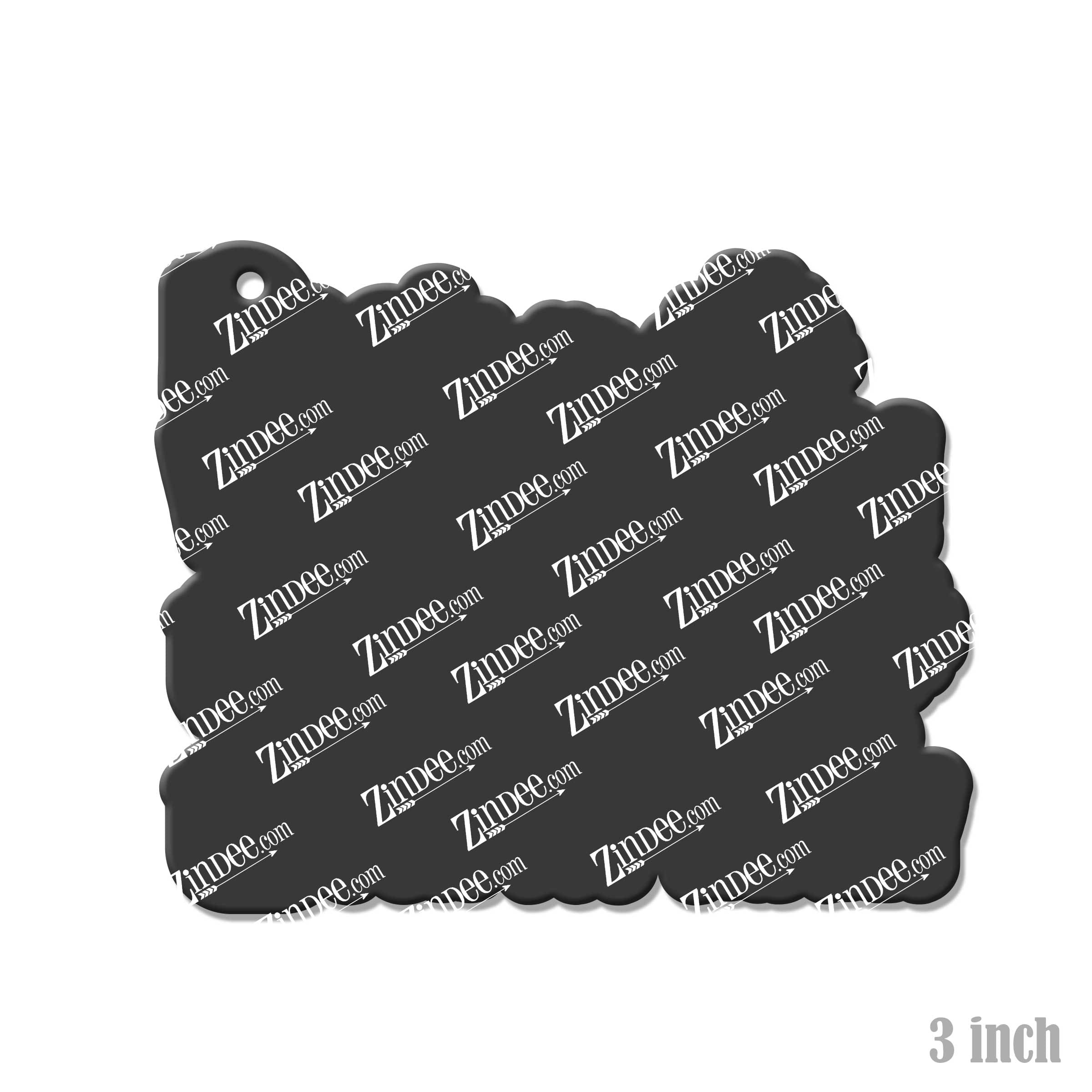 I Got Vaccinated acrylic blank (3 inch) (10 PIECE MINIMUM)