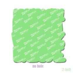 Alternative view of I Just Work Here – Acrylic Badge Reel Blank (2") No Hole | Optional Sticker or UV DTF