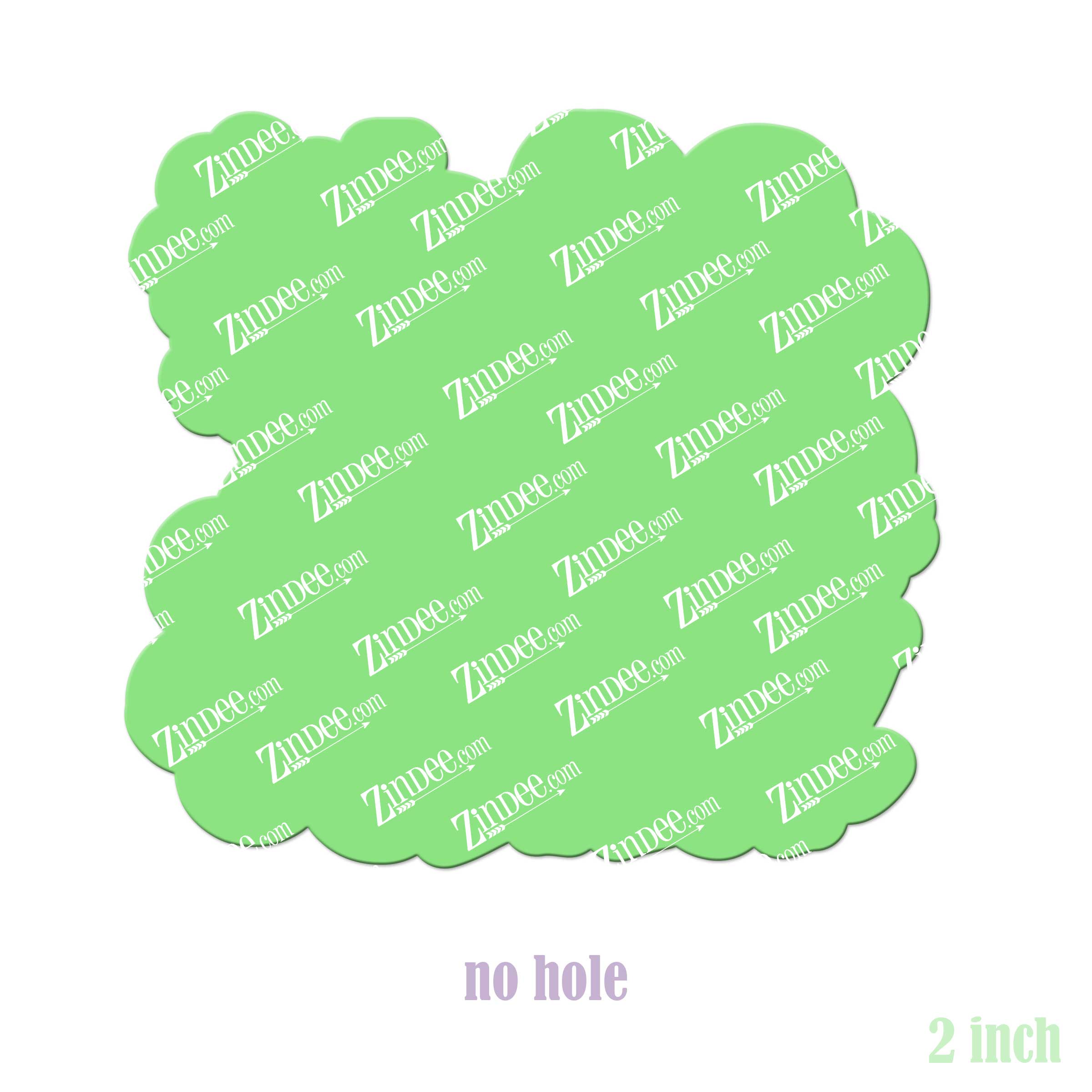Alternative view of I Pinch Back Acrylic Blank- Sticker- UV DTF (2 inch) NO HOLE