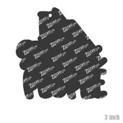 Alternative view of I Stab People Acrylic Blank- Sticker- UV DTF (3 inch)