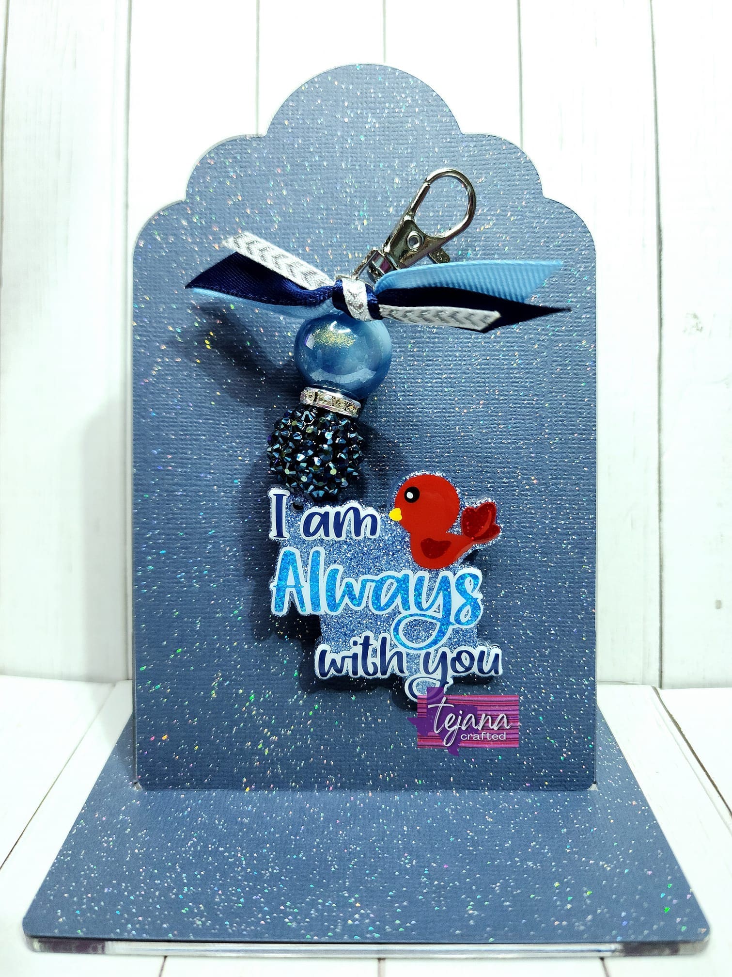 I Am Always With You Acrylic Blank- Sticker- UV DTF (3 inch) - Image 4