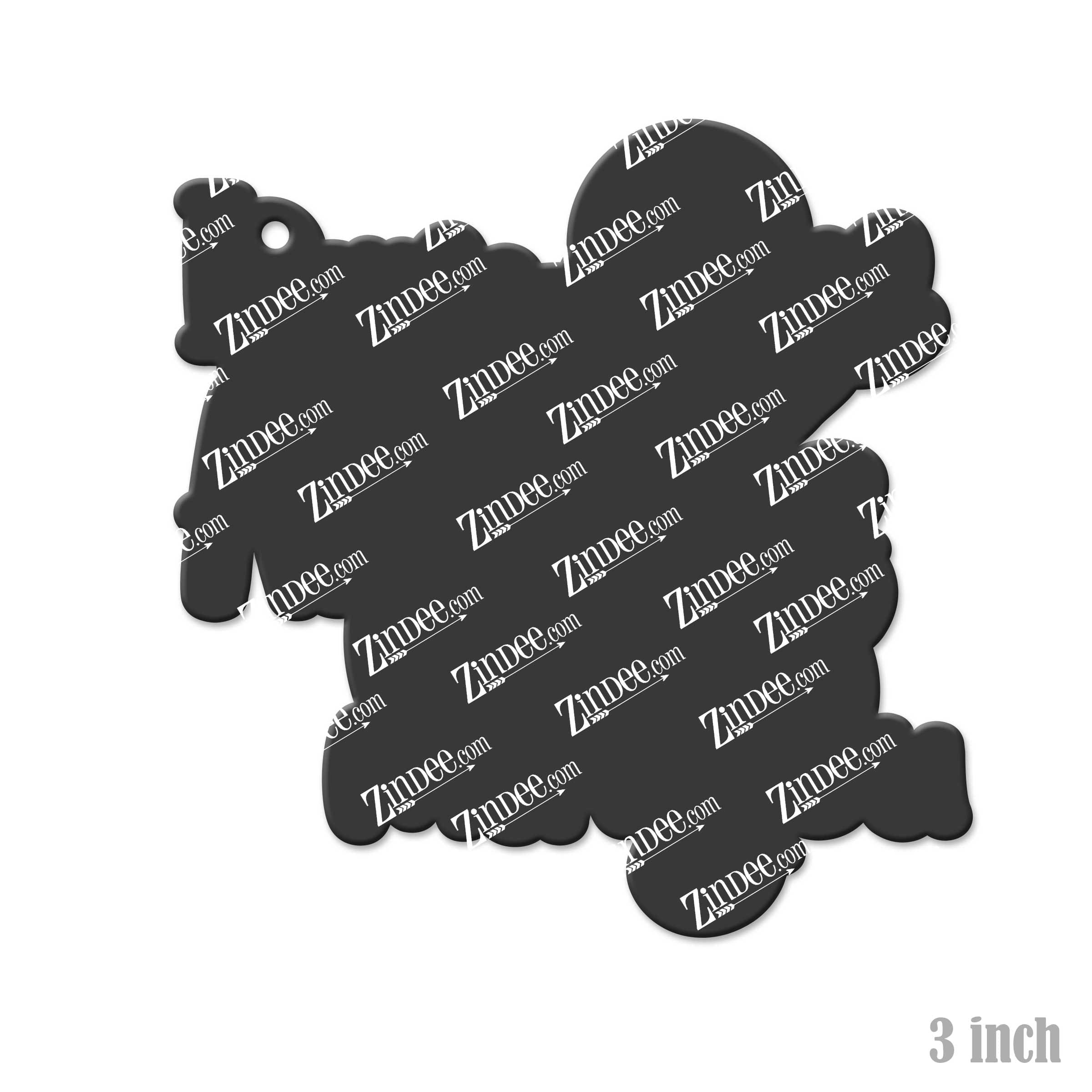 I Am Always With You Acrylic Blank- Sticker- UV DTF (3 inch) - Image 2