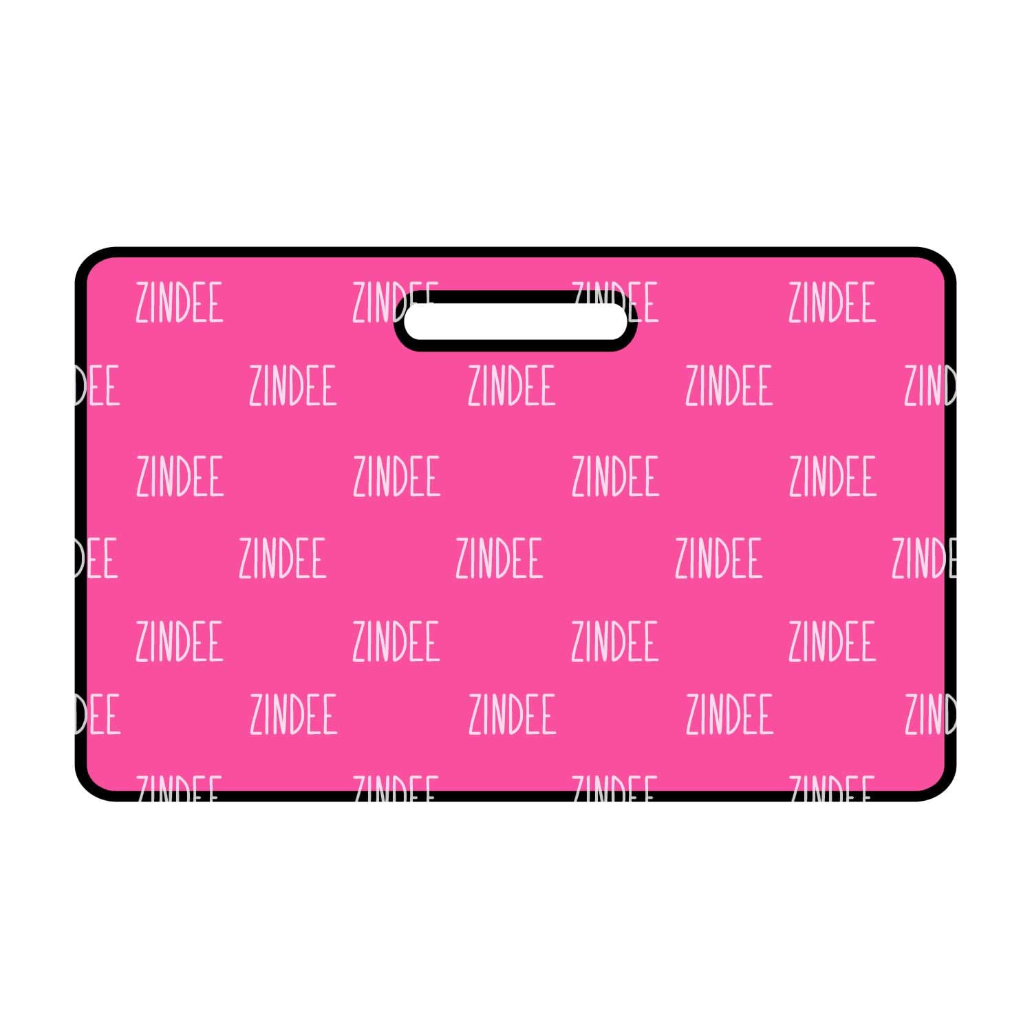 Alternative view of ID Tag 3.4X2.1 (lightweight acrylic)