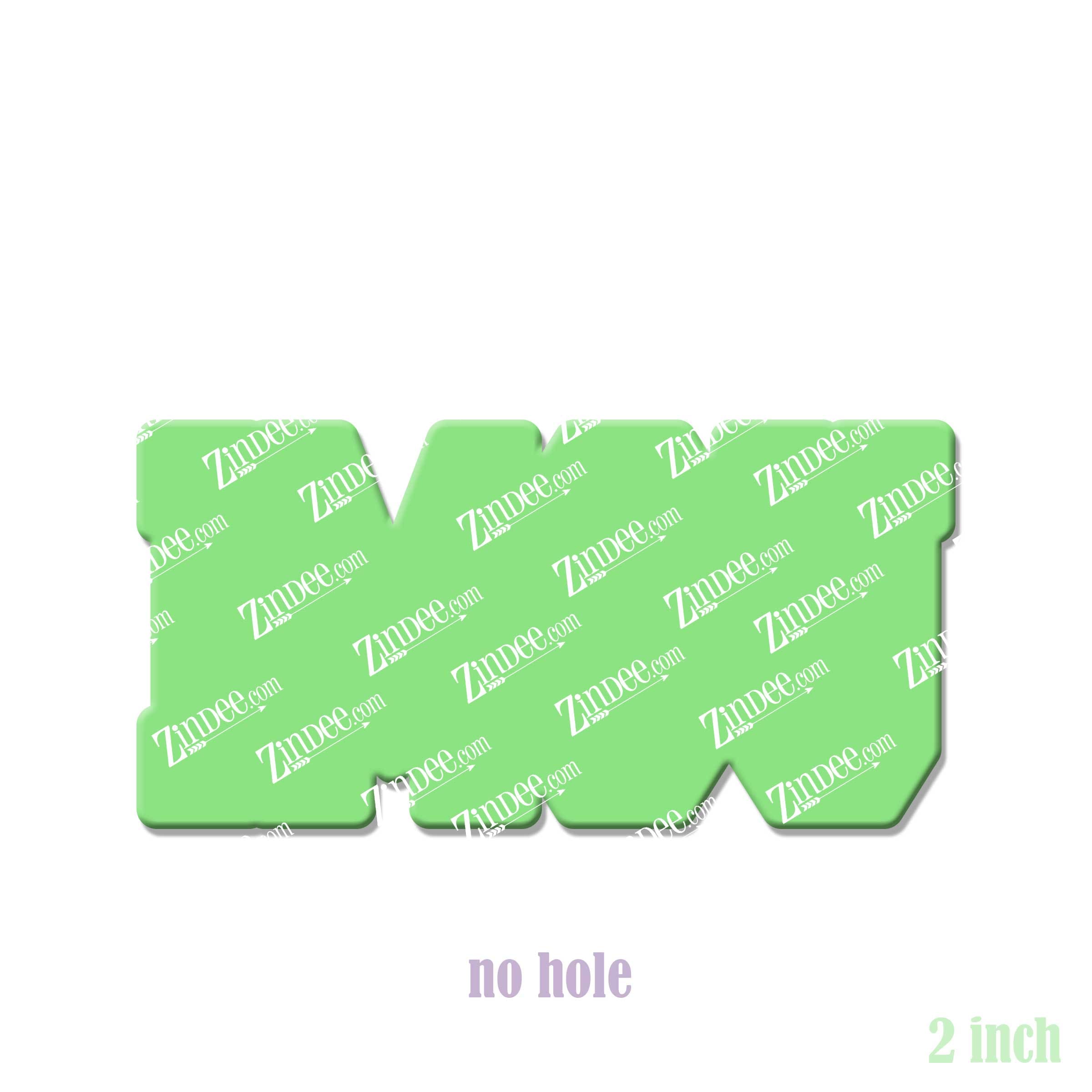 IMCU Acrylic Blank- Sticker- UV DTF (2 inch) NO HOLE (5 PIECE MINIMUM)