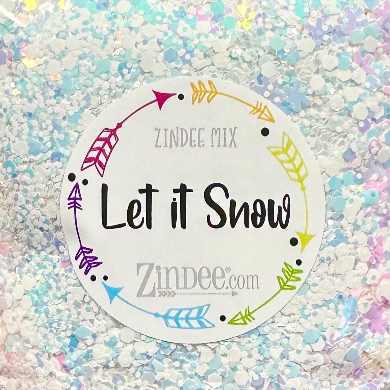 Let It Snow Glitter (BAG) ZINDEE MIX