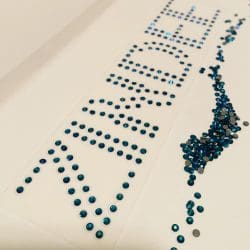 Rhinestone Template Flock