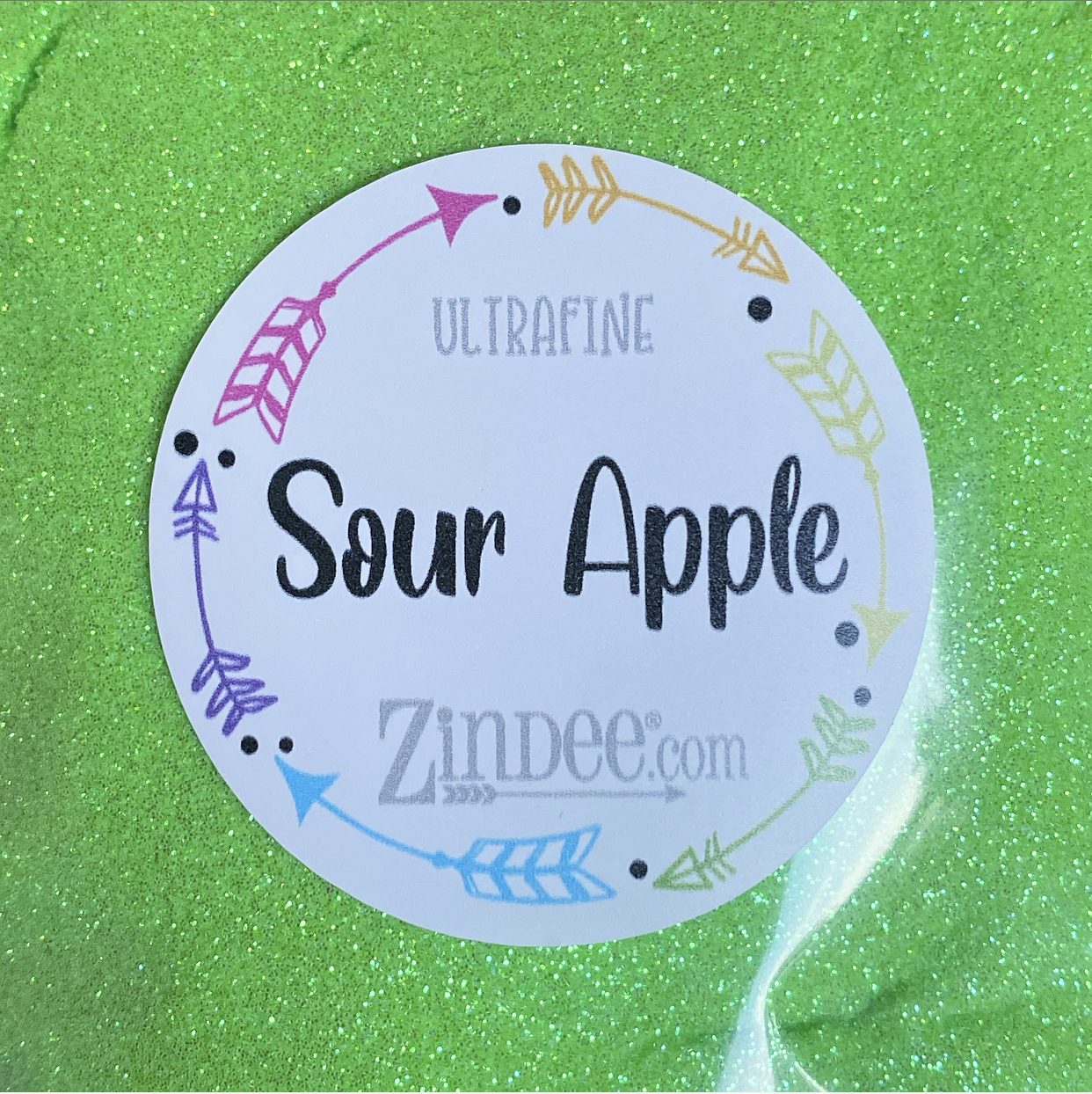 Sour Apple Ultrafine Polyester Glitter (BAG)