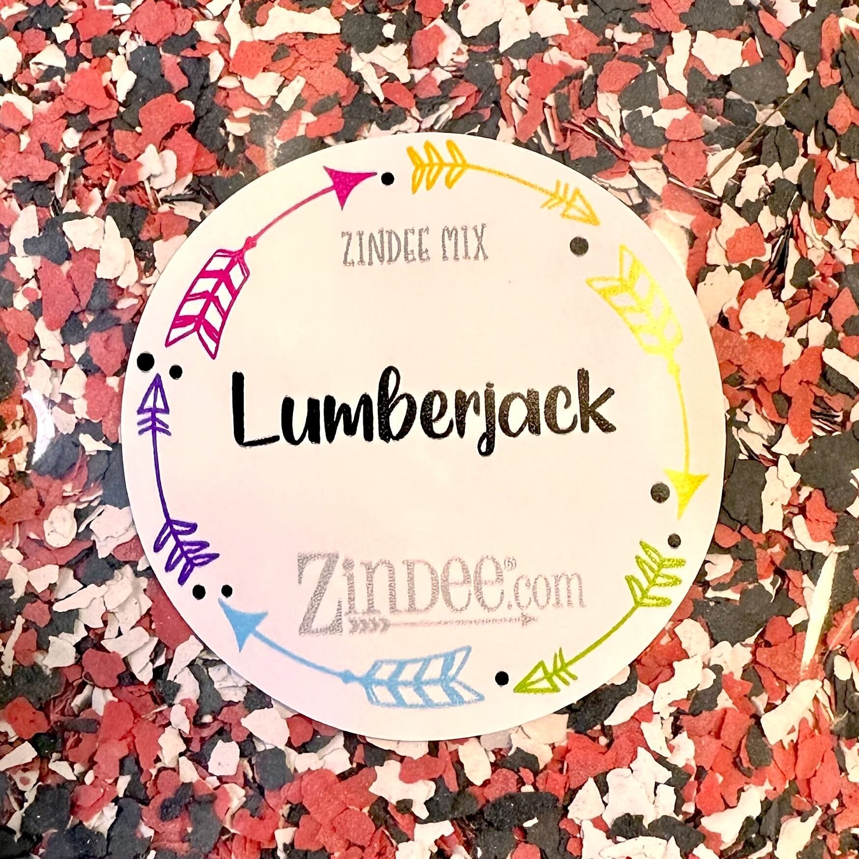 Lumberjack Matte Glitter (BAG) ZINDEE MIX