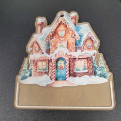 Alternative view of Gingerbread House PRINTED acrylic 4 inch