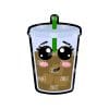 Iced Coffee Acrylic Blank- Sticker- UV DTF (1.5 inch)