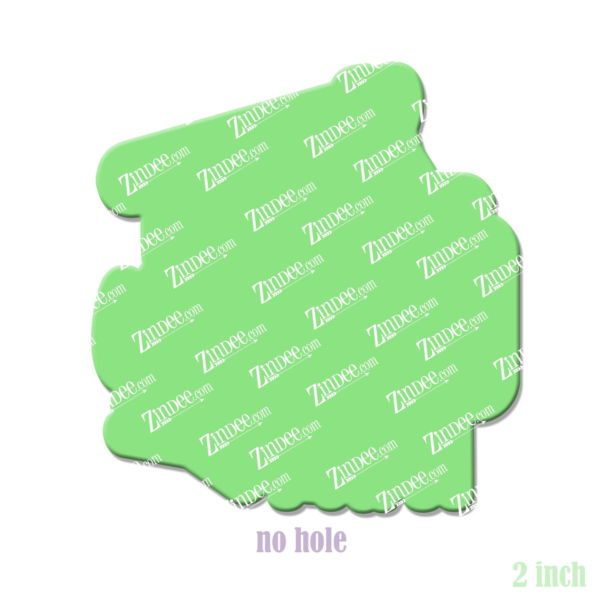 Alternative view of I'd Wax That Acrylic Blank- Sticker- UV DTF (2 inch) NO HOLE